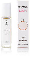 Жіночі кулькові олійні парфуми Chance Eau Vive — 10 мл