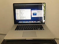 Ноутбук Apple MacBook Pro 15 2011 (i7-2720QM / 16GB / SSD 256GB) б/в