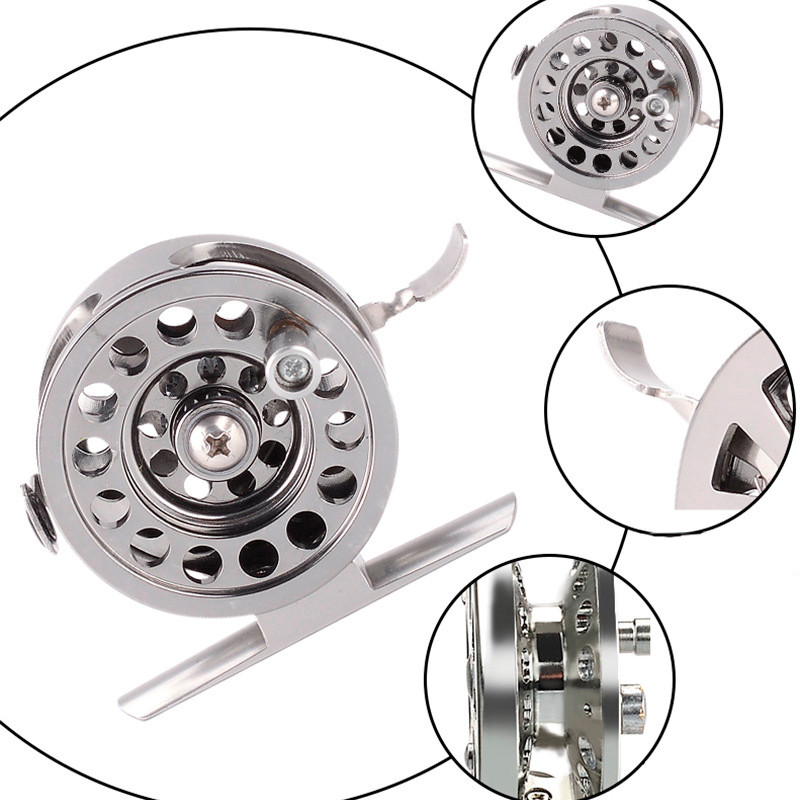 Котушка інерційна Deukio BLD50R для поплавочної вудки, фото 1