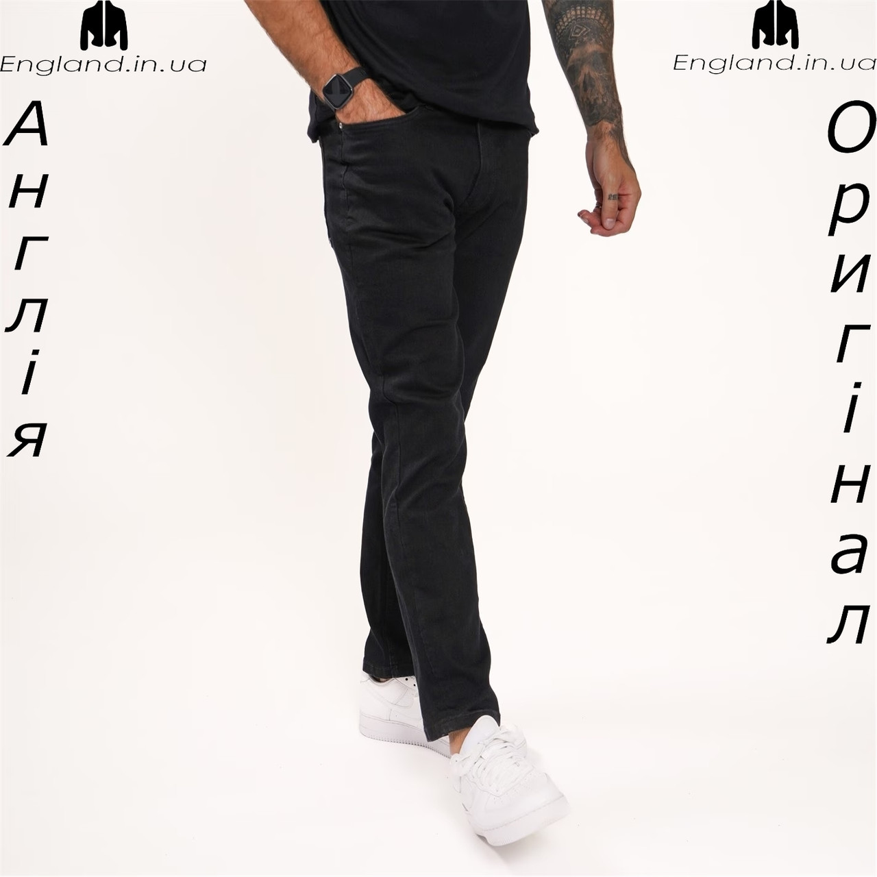 Джинси чоловічі Firetrap (Фаєртрап) з Англії - прямі денім, фото 1