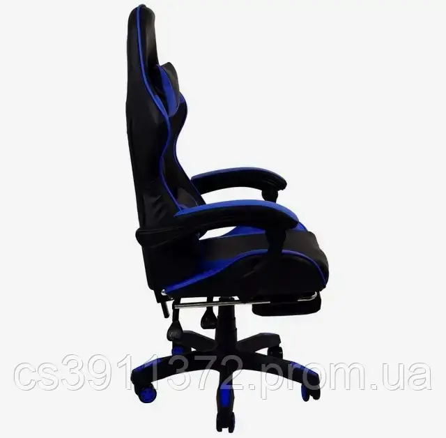 Профессиональное игровое кресло, Геймерские кресла оптом, Профессиональное игровое кресло Borno Prestige синее - фото 5 - id-p2180836655