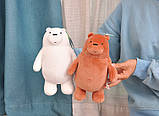 Вся правда про ведмедів Білий ведмедик 24 см м'яка іграшка We Bare Bears, фото 6