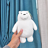 Вся правда про ведмедів Білий ведмедик 24 см м'яка іграшка We Bare Bears, фото 3