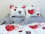Постільна білизна Євро ренфорс з компаньйоном ТМ TAG R7634, фото 3
