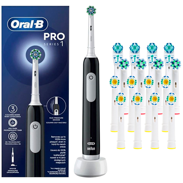 Електрична зубна щітка Oral-B D305.513.3 Pro Series 1 Black