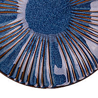 Тарелка подставная круглая из фарфора 27 см большая плоская тарелка - htpk - htpk