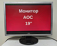 Монитор 19" AOC 919Vwa+ широкоформатный DVI и VGA, встроенные колонки