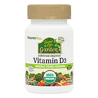 Витамины и минералы Natures Plus Source of Life Garden Vitamin D3 5000 IU, 60 вегакапсул HS