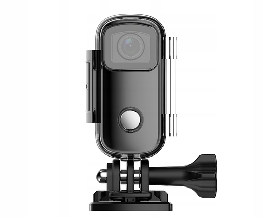 Спортивна боді камера SJCam C100+ MINI 2K 1080P WIFI чорна водонепроникна C100+, фото 1