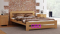 Двуспальная деревянная кровать "ДЖО"