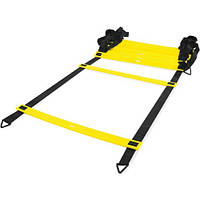 Координационная лесенка AGILITY LADDER Желтый, Черный 16шт/8м (LS3671-8)