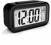 Годинник будильник настільний цифровий з підсвічуванням температура
