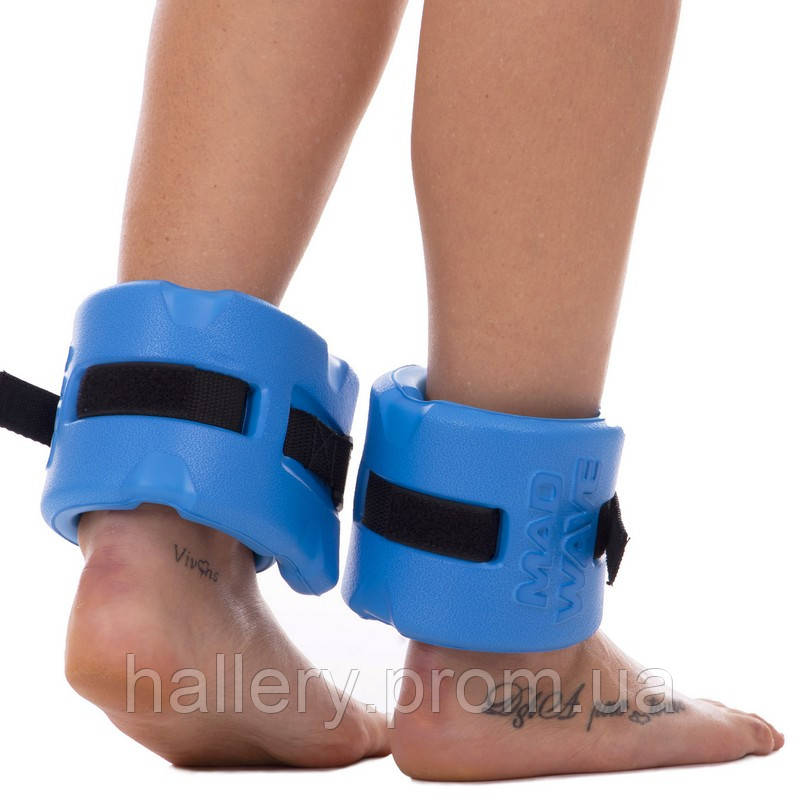 Акваманжеты для аквааэробики MadWave AQUA FITNESS CUFFS M082905 размер S hr - фото 7 - id-p2180834082