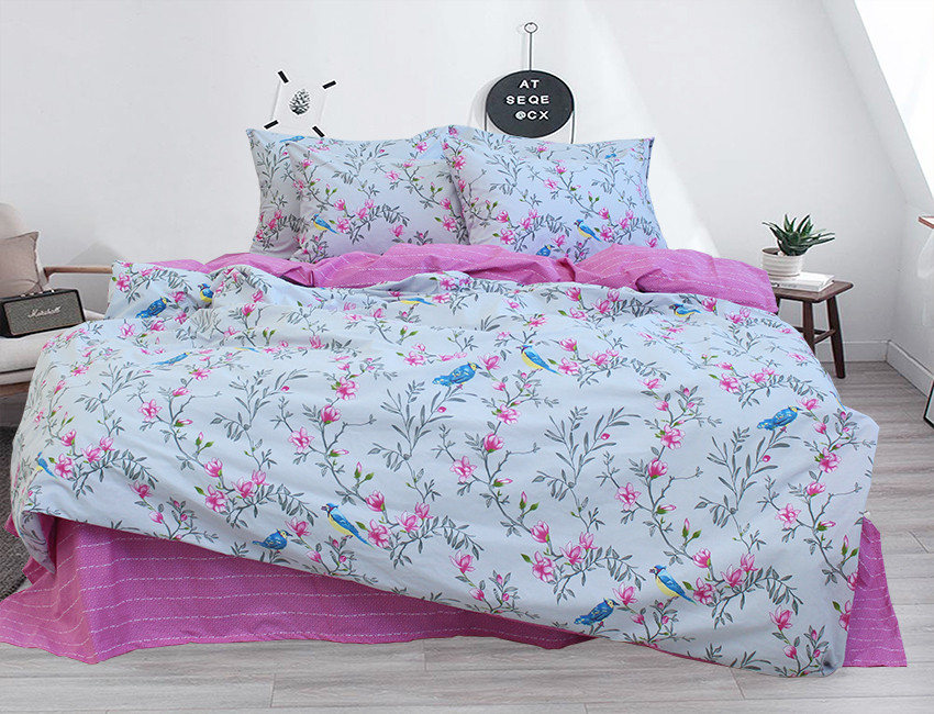 Постільна білизна двоспальний ренфорс з компаньйоном ТМ TAG R-V8163, фото 1