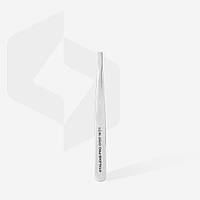 Пінцет для брів Staleks Pro Expert 10 Type 1 (широкі прямі кромки)