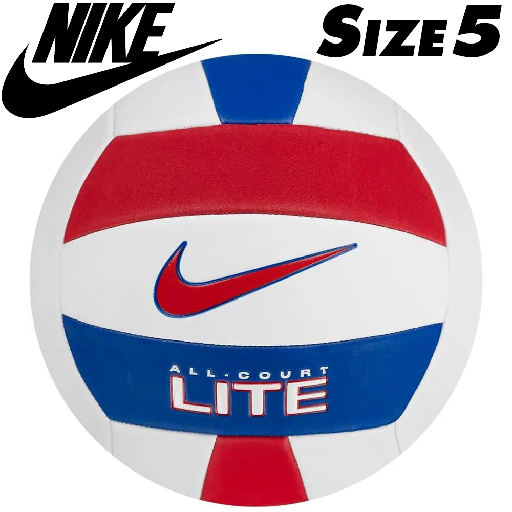 Дитячий баскетбольний м'яч Nike All Court Lite Volleyball Deflated White/Red/Royal розмір №5