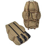 Сумка-рюкзак транспортна на колесах Mil-Tec 110 л Coyote 13854005, фото 6