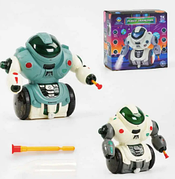 Робот "Захисник" 30955 “TK Group” (з парогенератором, стріляє присосками) зелений