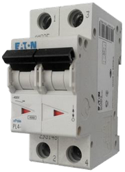 Eaton/Moeller 4kA PL4-C25/2 25 А, 2-полюсний автоматичний вимикач