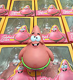 Патрік фігурка 10 см. Статуетка з Губка Боб, фото 5