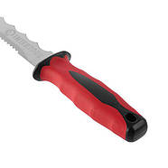 Ніж будівельний 420мм, двосторонній INTERTOOL HT-0580, фото 5