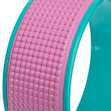 Колесо для йоги масажне Fit Wheel Yoga 33х14 см FI-2429, фото 4