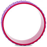 Колесо для йоги масажне Fit Wheel Yoga 33х14 см FI-2437, фото 3