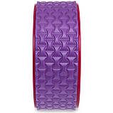 Колесо для йоги масажне Fit Wheel Yoga 33х14 см FI-2437, фото 4
