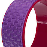 Колесо для йоги масажне Fit Wheel Yoga 33х14 см FI-2437, фото 5