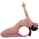 Колесо для йоги масажне Fit Wheel Yoga 33х14 см FI-2437, фото 7