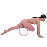 Колесо для йоги масажне Fit Wheel Yoga 33х14 см FI-2438, фото 6