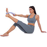 Кільце тренажер для йоги YOGA HOOP Zelart FI-1548, фото 8