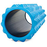 Ролер масажний для йоги (мфр ролер) з піною 33 см Grid Spine Roller FI-5712, фото 6