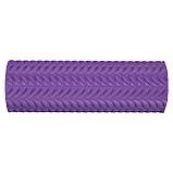 Ролер масажний для йоги 33 см (мфр ролер) Grid Line Roller FI-9374, фото 3