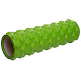 Ролер масажний циліндр (ролик мфр) 45 см Grid Bubble Roller FI-6672-BUBBLE, фото 3