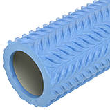 Ролер масажний циліндр (ролик мфр) 45 см Grid Line Roller FI-9387, фото 4