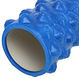 Ролер масажний для йоги (мфр ролер) 45 см Grid Rumble Roller FI-9395, фото 3