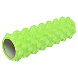 Ролер масажний для йоги (мфр ролер) 45 см Grid Rumble Roller FI-9395, фото 8