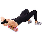 Ролер масажний для йоги (мфр ролер) 45 см Grid Spine Roller FI-9368, фото 8