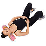 Ролер масажний для йоги (мфр ролер) 45 см Grid Spine Roller FI-9368, фото 9