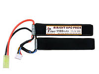Аккумулятор тип нунчаки Li-Po 1100mAh 11,1V 20C [IPower] (для страйкбола) TS