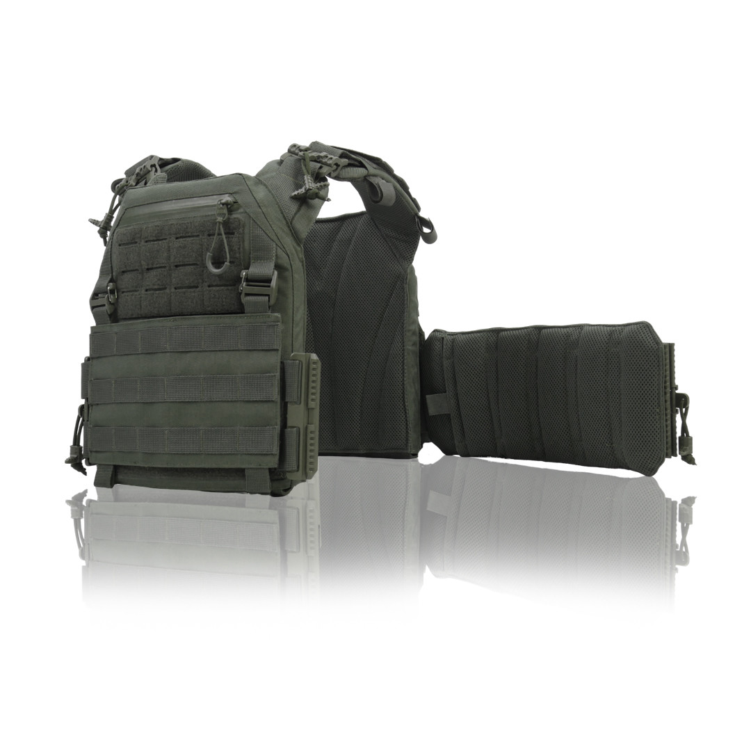 Плитоноска Kiborg GU gen.2 Хакі для бронеплит З швидким скиданням Виготовлені з Cordura 1000D 380 г/м² з NIR-просоченням