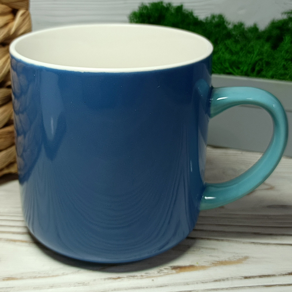 Чашка керамічна "Ла Бокка", 350мл Синій