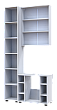 Комплект для ванної кімнати Doros Міра Білий ДСП 84х33х183.5 (41510133), фото 9