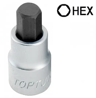 Головка з битою HEX H12 55мм 1/2" BCDA1612 Toptul p