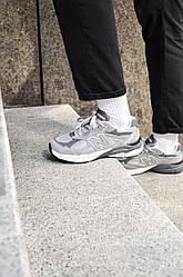 Кросівки чоловічі New Balance 990 V3 Grey Нью Беланс 990 В3 Грей 41