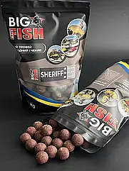 Бойли варені Big Fish SHERIFF Robin Red Squid 1кг