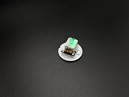 Світлодіод на батарейках 3 кольори. зелений, синій, червоний  36мм