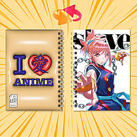 Блокнот на пружині в клітинку 48 арк. Chained Soldier / Раб спеціального призначення 012