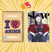 Блокнот на пружині в клітинку 48 арк. Chained Soldier / Раб спеціального призначення 013